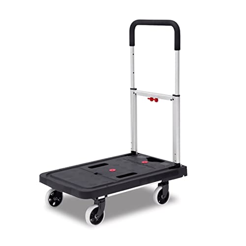 Carretilla de mano con plataforma plegable y panel plástico resistente miniatura 1