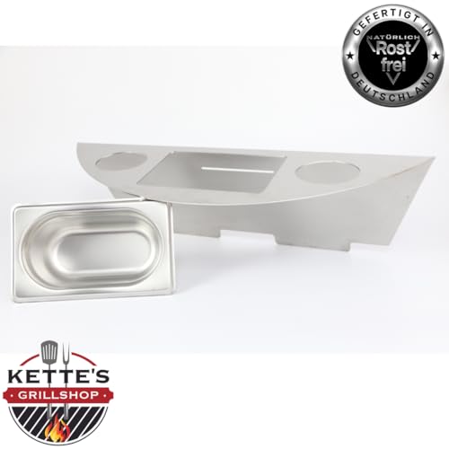 Insert de fumage barbecue 67cm évite viande sèche brûlée - 4
