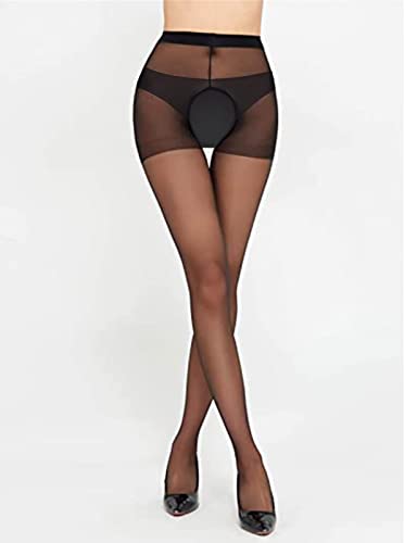 Image of High Waist Sexy Pantyhose Women's Sheer Garter Belt Stockings Suspender Tights