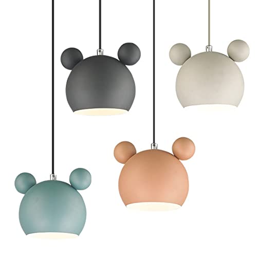Plafond lampe de la lampe souris nordique en fer pour chambre enfant