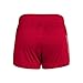 adidas Women's NCAA Designed for Training Logo Woven Shorts, Team Power Red/Black/White/University of Louisville