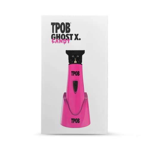 Image of TPOB Ghost X Beard Trimmer Hair Clippers for Men, Professional Hair Trimmer T-Blade Trimmer Cordless Rechargeable Edgers Clippers Electric Beard Trimmer Shaver (Ghost X Candy)