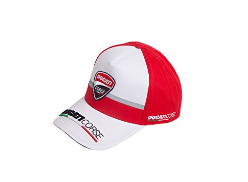 Pritelli 1746007 - Gorra infantil con escudo de Ducati, color rojo