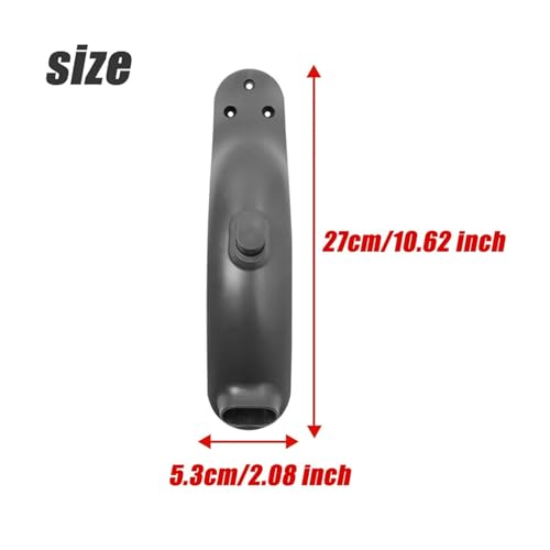 Garde-boue arrière pour Xiaomi M365 et Pro aile queue de canard noire - 2