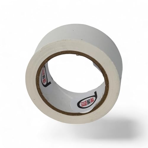Image of All Tapes Depot White Vinyl Pinstriping Tape, 2 inch x 36 Yards - Ideal for Pickleball Court Lines, Floor Marking, Crafts, Boats, Vehicles1 ROLL Color White