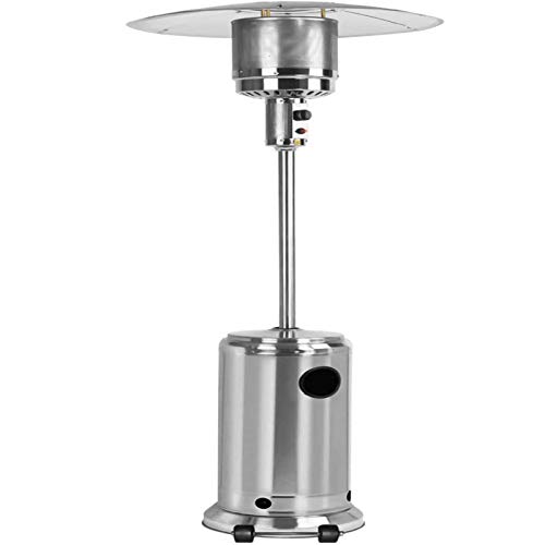 Gas Heizpilz Aus Edelstahl Von Activa | Heizstrahler Für Terrassen - Mit Kippschutz Und Abschaltautomatik - Bis Zu 13Kw Heizleistung