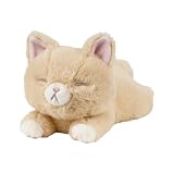 りぶはあと ミニクッション くたっとびより 茶ネコ (全長約30cm) 猫 ふわふわ アームレスト ぬいぐるみ 37110-32