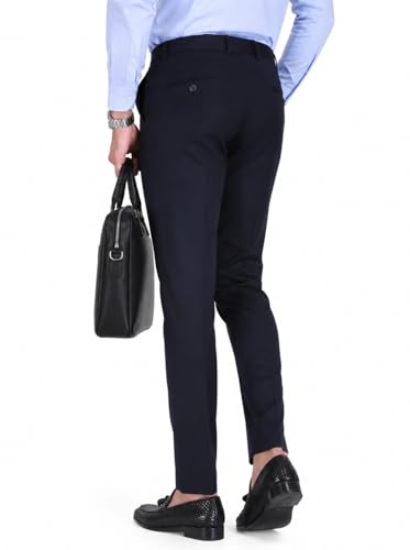 Image of SUNPOINT Formal Pants for Men Office Wear - Premium Regular Fit Formal Trouser for Men, Boys, Gents Bottom Formal wear for Office Meeting, Party, Gathering, Wedding