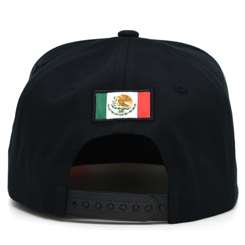 Gorra snapback ajustable Eagle M Mexico negra miniatura 5