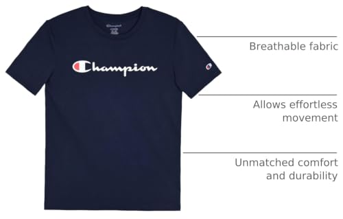 Champion Boys Tee Shirt Short Sleeve Logo T-Shirt for Kids - image 4