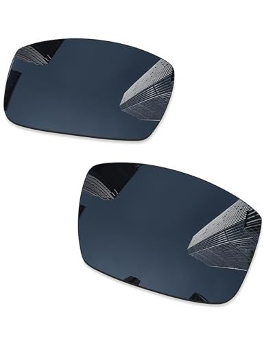 Combine8 Ploarized Replacement Lenses for Oakley Crankshaft OO9239 Sunglasses - Black