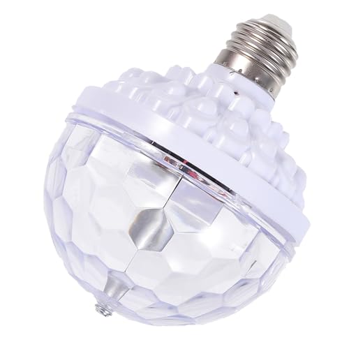 Artibetter 1pc Light Bulb Creative Disco Lamp for Dj Ktv Parties Bars Unique Design Compact Rotating Six Bead Lighting