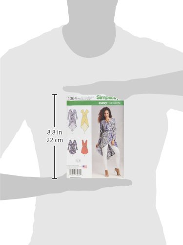 Simplicity 1064 Learn To Sew Summer Tunic Sewing Pattern For Women, Sizes 14-22 #TOP4