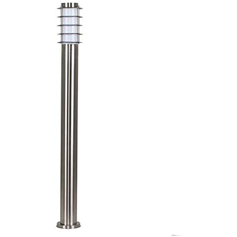 MiniSun Modern Stainless Steel Bollard Light Cover