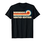 BARRANCO Surname Retro Vintage 80s 90s Birthday Re...: The vintage aesthetic is reminiscent of classic designs from the past. Gift for any family reunion of the BARRANCO family, anniversaries, bbq, sporting events, wedding, graduation, and retirement. Perfect for showcasing your family pride. Get this BA...