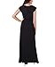 3269-BLK-08: KRISP Maxi Dress,Black,UK 8/US 4