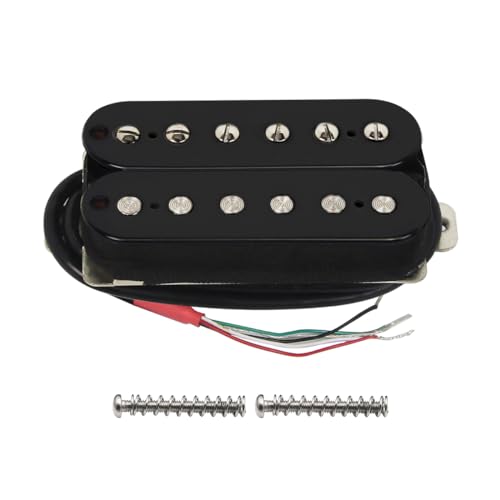 Image of FLEOR Electric Guitar Humbucker Pickups Neck Alnico 5 Pickup Black