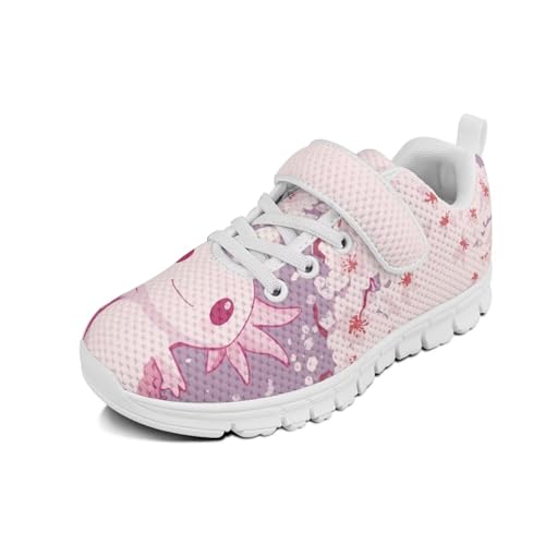 Doojoayie Slip On Shoes for Girls Tennis Shoes Wide Width Sneakers White Sole