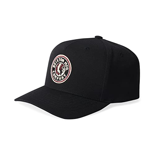 Brixton Rival C MP Snapback Gorra, Negro, Talla única Hombres