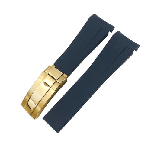 [FKYRGF] 20mm 21mm 22mm o[EHb`oh Tu}[i GMT}X^[ fCgi VRXgbv ubN 18mm 19mm EHb`oh uXbg(Blue golden,18mm)