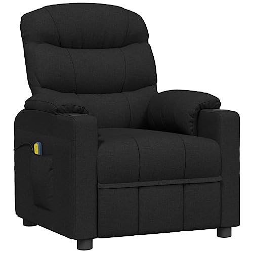 Siège inclinable de massage noir pour une salle de séjour cocooning