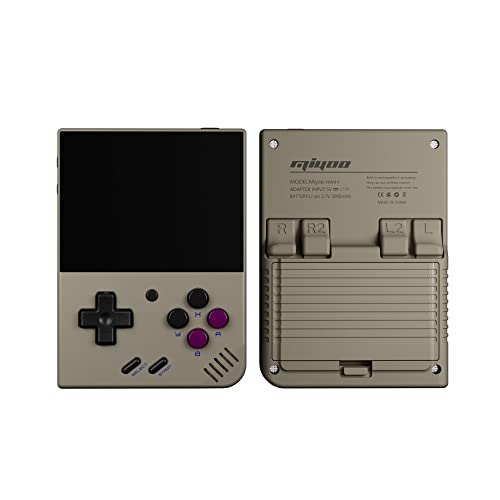 Miyoo Mini Plus Gris la console rétro de vos voyages avec 15000 jeux