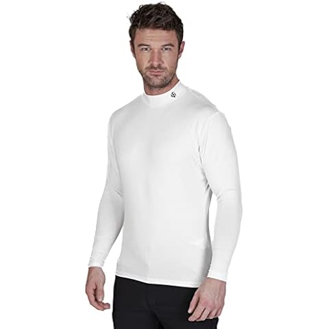 Island GREEN Mens 2023 Long Sleeve Baselayer - White - L Cover