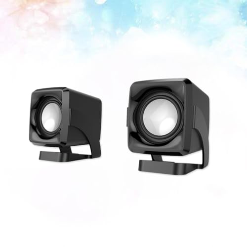 Altavoces USB para PC que ahorran espacio mini altavoces multimedia compactos para portátil 4