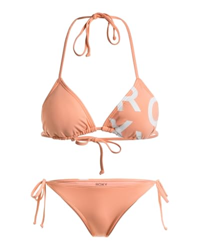 Roxy Beach Classics Tie Side - Triangle-Bikini-Set für Frauen Rosa