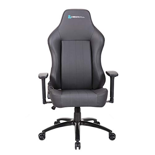 Newskill-Akeron-Silla-gaming-profesional-con-marco-de-acero-reforzado-sistema-de-balanceo-reclinable-hasta-180-grados-reposabrazos-3D-Color-Negro