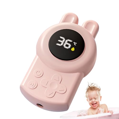 Bañera De Temperatura De La Bañera De Bebé | Baby Bath TempaUge Impermeable De Conejo Lindo Impermeable Juguete Flotante, Una Experiencia De Baño Seguro Y Agradable