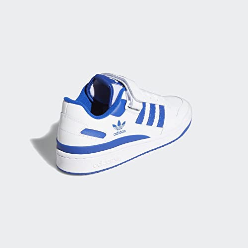 adidas Originals mens Forum Low Sneaker, White/White/Team Royal Blue, 11.5 US - image 7