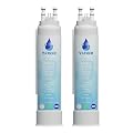 FPPWFU01 Water Filter Replacement for Frigidaire FPPWFU01 Water Filter, Compatible with PurePour PWF-1,EPPWF01 PureAdvantage PWF-1 (2-Pack)