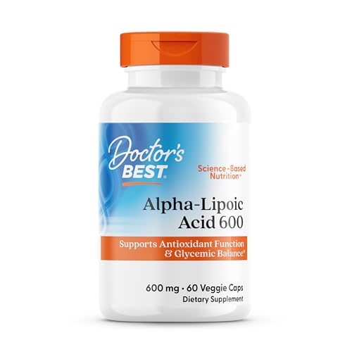 Doctor's Best Alpha-Lipoic Acid 600, Supports...