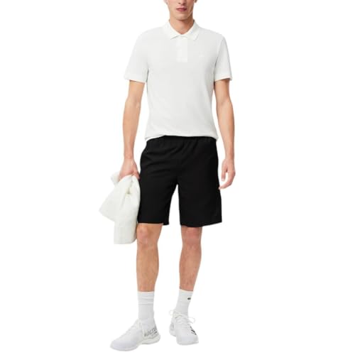 Lacoste Men's Sport Logo Stripe Shorts