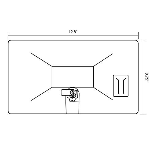 Dura Faucet DF-SA170D-BK RV Locking Replacement Door for an Exterior Shower Box Kit (Black) - Thumbnail 3