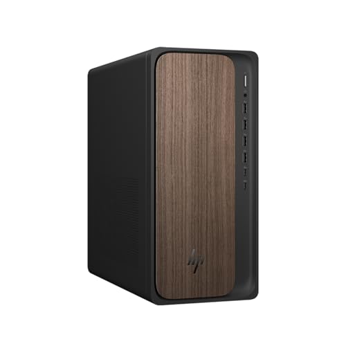 Image of HP OmniDesk AI PC Desktop (Intel Ultra 7-265, 16GB DDR5, 4TB PCIe SSD, Intel Graphics, 280W PSU, WiFi 6, Bluetooth 5.4, RJ-45, 1 Display Port, HDMI, Win 11 Pro) w /USB-C Dock