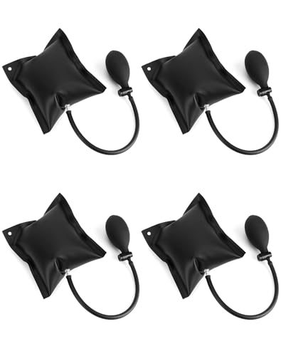 QWORK Air Pump Wedge 4 Pack, Adjustable Inflatable...