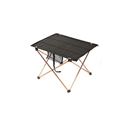 VejiA Muebles de Exterior, Mesa Plegable portátil, mesas de Camping, Picnic, Escritorio de jardín Plegable Ligero de aleación de Aluminio