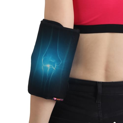 Image of SandPuppy ElbowCool -Reusable Elbow Ice Pack for Tendonitis & Tennis Elbow, Long Lasting Cold Compression Ice Pack Wrap,Pain Relief for Arthritis, Injuries, Swelling, Golfers Arm.