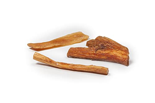 DIBO Rindernackensehnen, 250g-Beutel, der kleine Naturkau-Snack oder Leckerli für Zwischendurch, Hundefutter, Qualitätskauartikel ohne Chemie