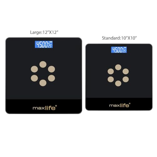 Báscula digital Max Life, peso corporal precisa, 180kg miniatura 6
