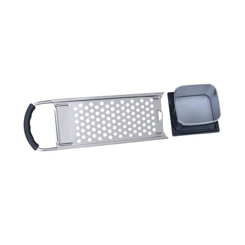 Rallador multifuncional de acero inoxidable OUNONA miniatura 1