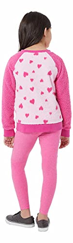 Image of 32 Degrees Heat Girls 2 Piece Sherpa Top & Leggings Set