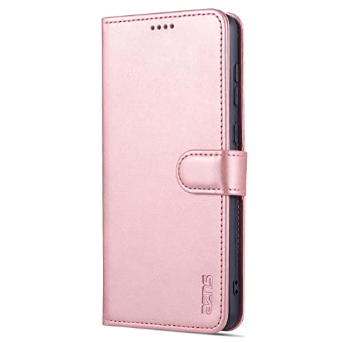 Étui Samsung Galaxy A73 5G König Design avec portefeuille rose gold