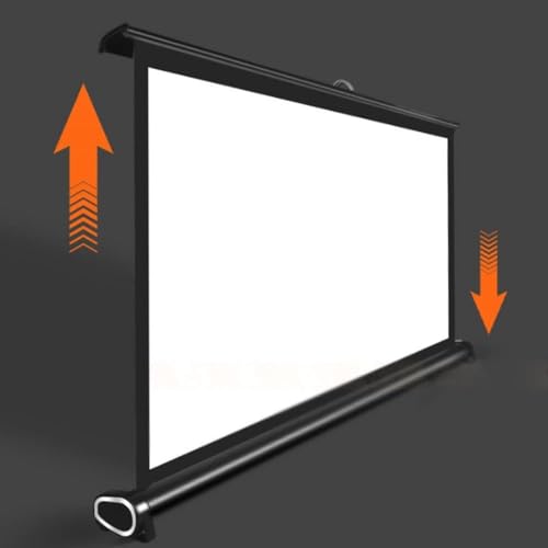Pantalla Retráctil de Proyección de Escritorio 20 pulgadas 16:9 miniatura 5