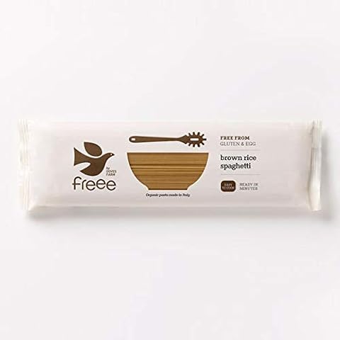 Doves Farm | Organic Brown Rice Spaghetti | 4 x 500g Cover