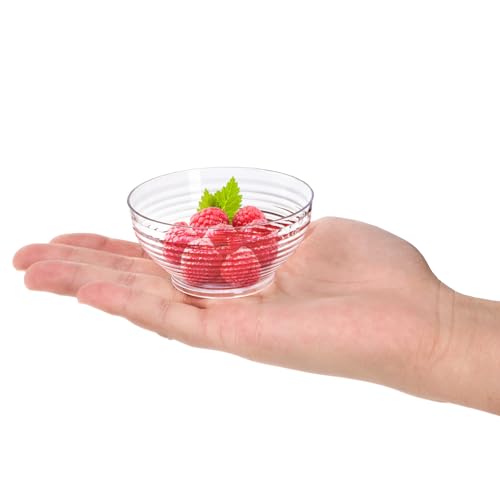 Kingrol 100 Mini Dessert Bowls With Spoons thumb #3