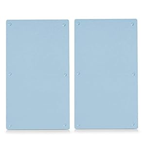 Zeller 26205 Afdek-/Snijplaten, Set van 2, Glas