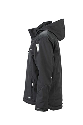 Veste softshell professionnelle respirante blouson de travail chaud imperméable - 3